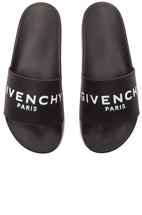 givenchy logo embossed slide sandals|Givenchy Sandals for Women .